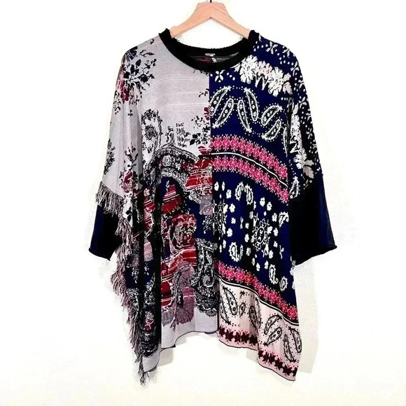 Free People Oversized Fringe Tunic - Picture 3 of 8